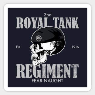 2nd Royal Tank Regiment (Distressed) Magnet